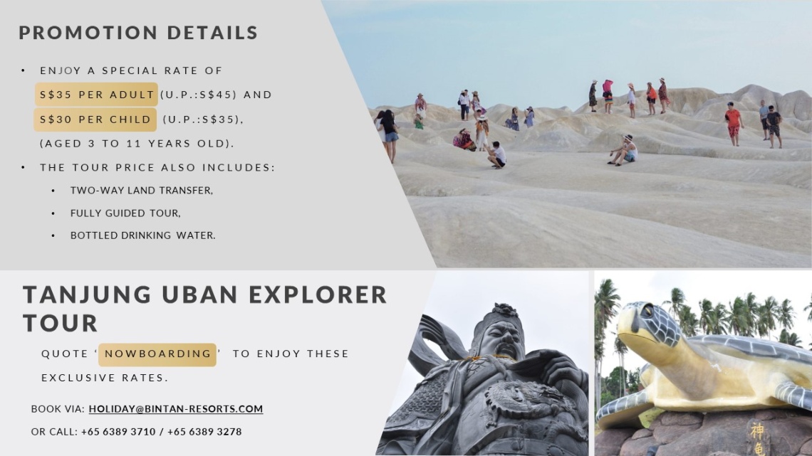 Tanjung Uban Explorer Tour promotion